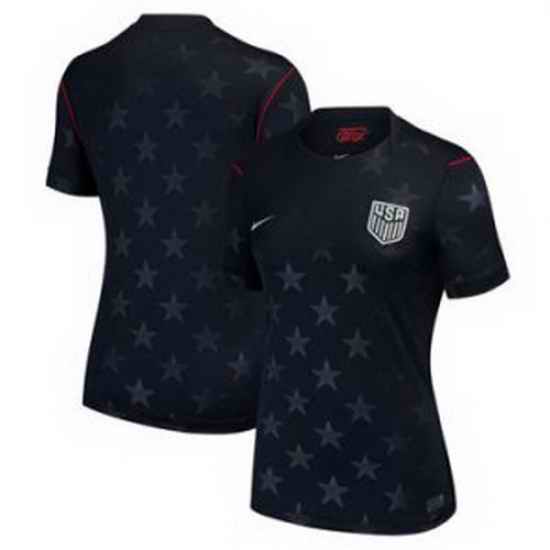 Women 0 Blank USMNT 2026 Stadium Replica Jersey   4